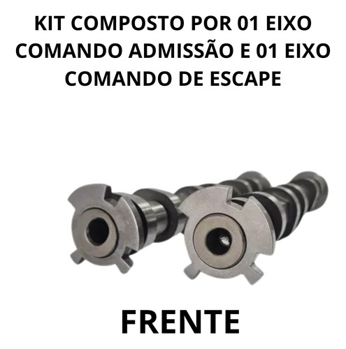 Par Eixo Comando P/ Ford Dragon 1.5 12v Ka 12v Ecosport 12v