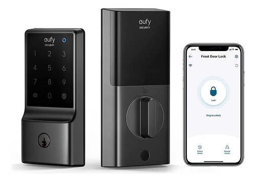 Eufy Security C210 (e110) Smart Lock, Cerradura De Puerta De