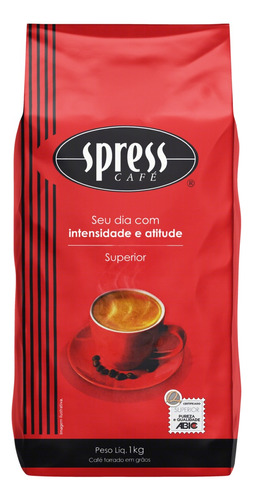 Café Torrado em Grãos Superior Spress Café Pacote 1kg