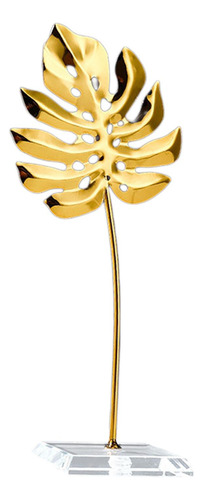 2 Decoración Elegante Con Hojas De Metal Para Un 2 Piezas