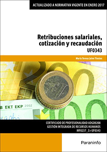 Libro Retribuciones Salariales Cotización Y Recaudación De M