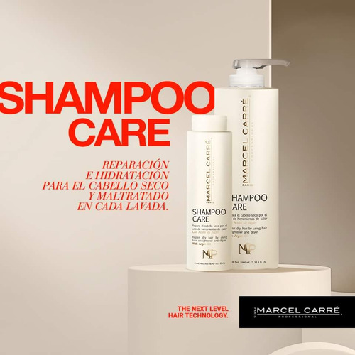 Marcel Carre Shampoo 1000ml Mascarilla 500ml Care