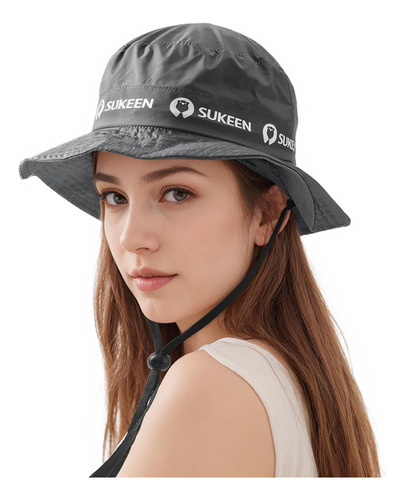 Sombrero De Cubo Plegable Con Protección Uv Upf50
