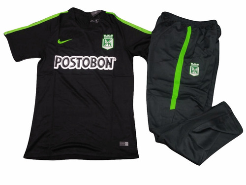 Conjunto Camiseta Y Pantalon De Atletico Nacional