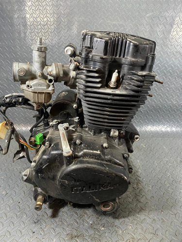 Motor Moto Italika Ft125 Dt125  2018 + Carburador 088