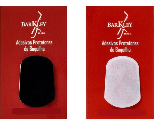 Kit 2 Adesivos Barkley Protetor Boquilha Massa Clarone Baixo