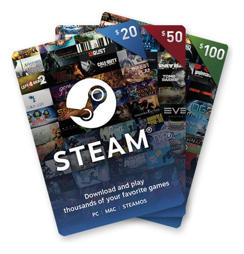 Tarjeta De Regalo De Steam De 300 Pesos (solo En Uruguay)