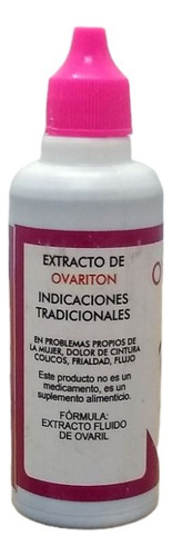 Extracto De Ovariton Orgánico En Gotas 55ml (2 Piezas)