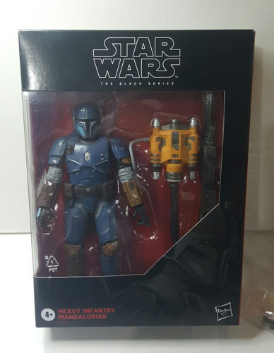 The Black Series -heavy Infantry Mandalorian- Star Wars Nuev (Usado)