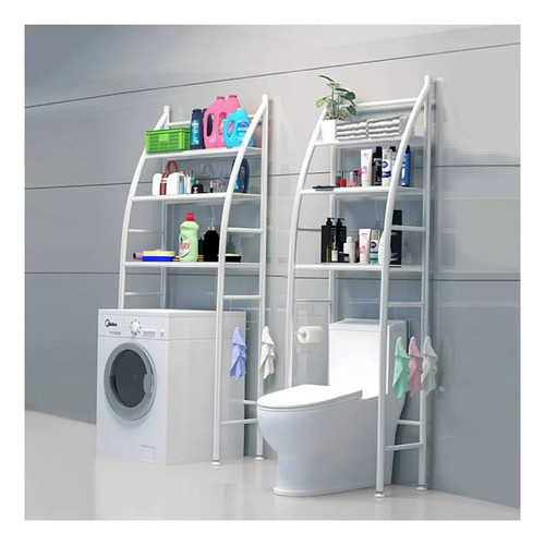 Organizador De Baño O Lavadora Mueble Ahorrador De Espacio