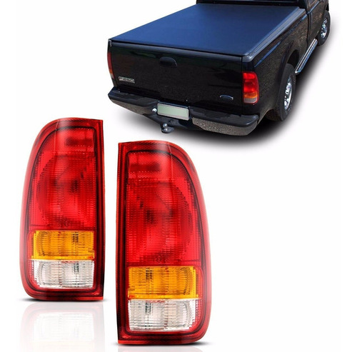 Par De Faros Traseros Ford P-up F100 Duty 1999 Al 2013