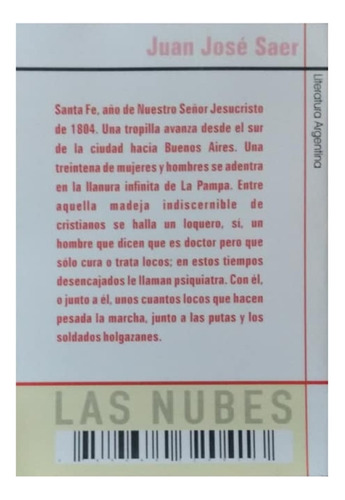 Las Nubes / Juan José Saer / Libro Nuevo!!!