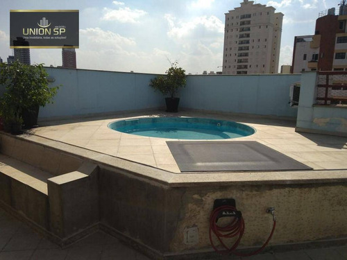 Imagem 7 de 11 de Cobertura Com 3 Dormitórios, 220 M² - Venda Por R$ 1.400.000,00 Ou Aluguel Por R$ 10.000,00 - Vila Monumento - São Paulo/sp - Co2061