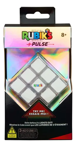 Wj Rubiks Pulse Cube, Quebra-cabeça Iluminado Para Adultos