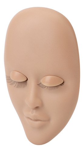 Muñeca De Extensión De Pestañas Lash Practice Con Forma De C