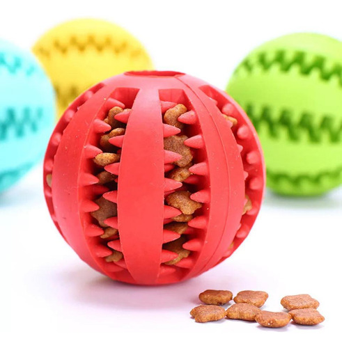 Pelota Dental Interactiva Para Mascotas 