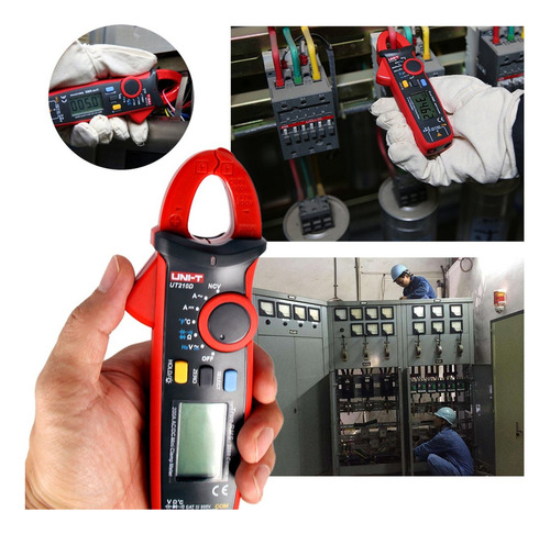 Pinza Amperimétrica Digital De Alta Precisión Ut210d Uni-t