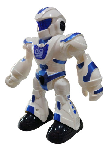 Robot Interactivo A Radio Control Camina Para Delante Atrás Y De Costado Baila Tiene Luz Y Sonido 55624