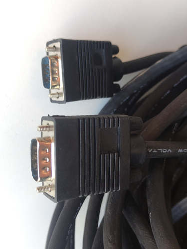 Imagem 3 de 4 de Cabo Vga 50 Metros Macho X Macho Com Filtro - Monitor Svga
