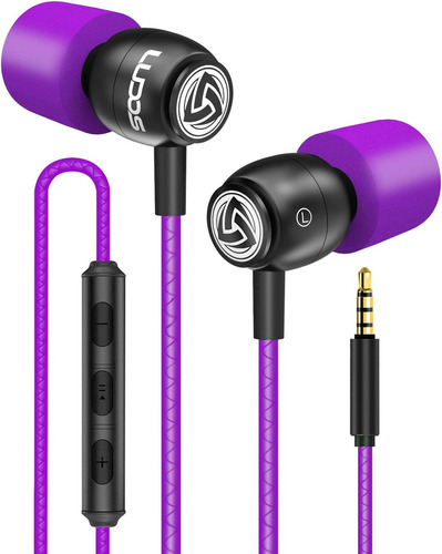 Auriculares Ludos Clamor In Ear Violetas