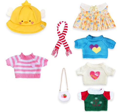 Capybara Juego De Ropa De Capibara 8 Piezas De Accesorios