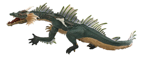 Figura De Acción De Dinosaurio, Juguete De Dinosaurio Verde
