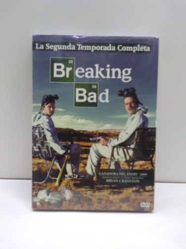 Dvd Breaking Bad, Segunda Temporada. Bryan Cranston, Aaron P