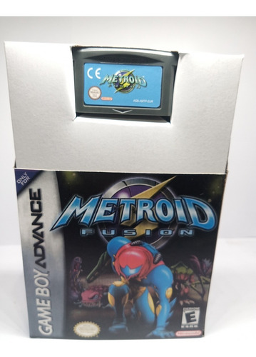 Imagen 2 de 9 de Metroid Fusion + Caja Custom - Game Boy Advance Rpro