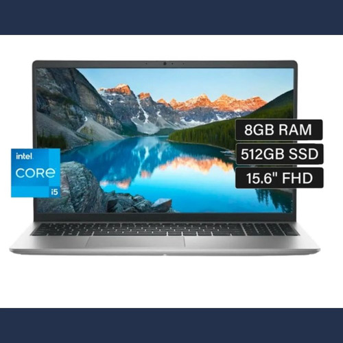 Laptop Dell Inspiron 15 3520, Ci5 -1235u Español Plateada