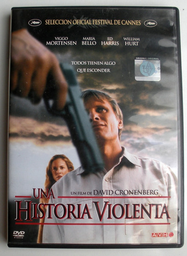 Dvd - Una Historia Violenta Cronenberg William Hurt