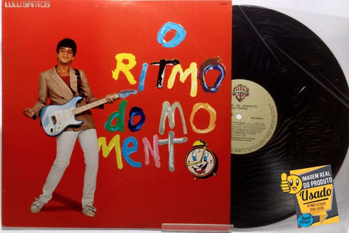 Lp Lulu Santos O Ritmo Do Momento Wea 1983 Encarte (Usado)