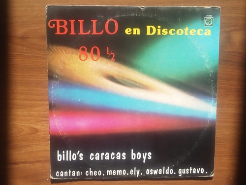 Billo's Caracas Boys. Billo 80 1/2 En Discoteca. Disco Lp 