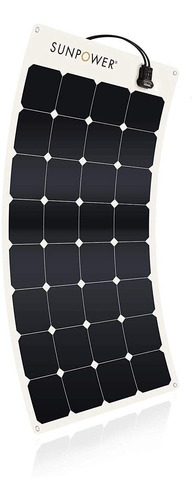 Sunpower Panel Solar Flexible De 110 Vatios