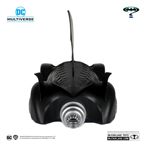 Vehículo Batimóvil Dc Multiverse (Batman Forever) etiqueta dorada McFarlane Toys