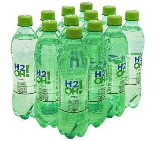 Refrigerante Baixa Caloria H2oh Limão Limoneto 12un 500ml