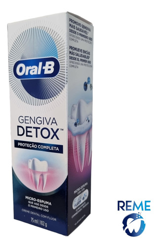 **nueva*** Pasta Oral B Encías Detox Deep Clean**