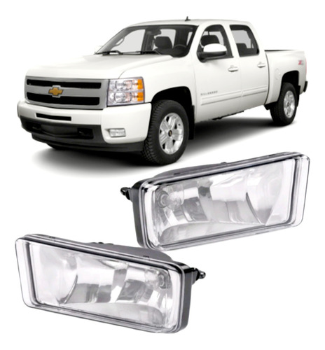 2007-08-09-2013 Chevrolet Silverado Par Faros Niebla Nuevos!