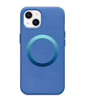 Capa Para iPhone 13 Aneu Com Magsafe Da Otterbox Azul Escuro