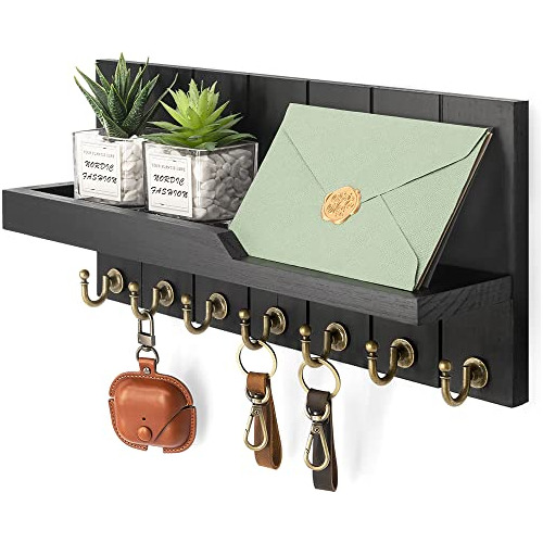Decorative Key And Mail Holder For Wall - Farmhouse 15 ...