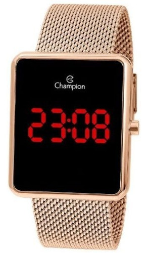 Relógio Digital Feminino Rosê Ch40080p