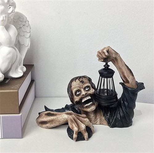 Lámpara De Adorno De Resina Para Farol Zombie