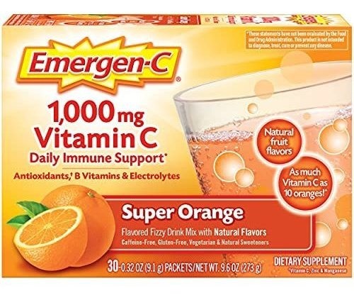 Mezcla Para Suplemento Dietético Bebible Emergen-c, Con 0,03