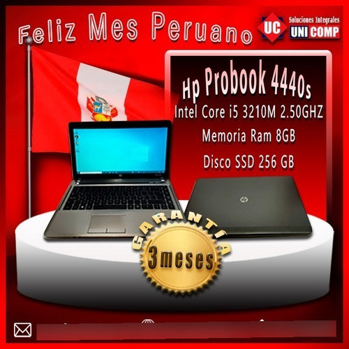 Laptop Hp Probook 4440s (oficina Y Estudiantes). (Reacondicionado)