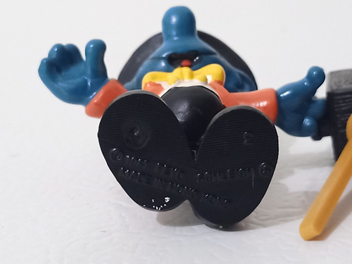 Pitufo Camarógrafo Pitufos Schleich De Colección (Usado)