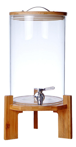 Dispensador De Barril De Bebidas De Vidrio, Jarra De Jugo 8l