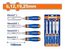 Comprar Formones Para Madera Formon 4 Piezas Cincel Impacto 