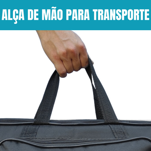 Capa Bag Para Pedaleira Gt-100 Super Luxo Acolchoada Top