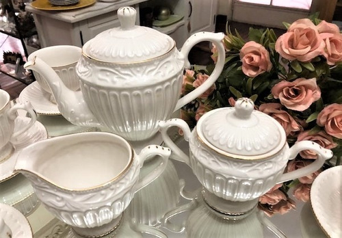 Jogo 15 Peças Cha Accessories Boutique Porcelain
