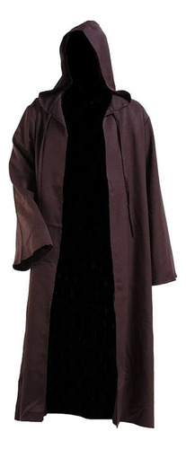 Hombres Tunic Hoodie Robe Cloak Knight Fancy Cool Cosplay,