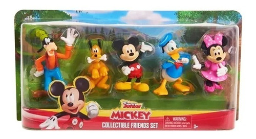 Muñecos Mickey Minnie Donald Goofy Pluto Disney Junior